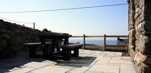 beudy gwenoliaid patio